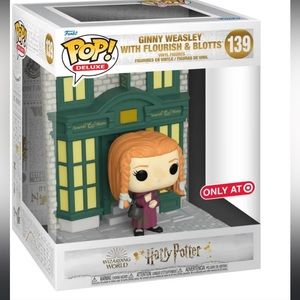 funko pop deluxe #139 Harry Potter Ginny Weasley w/ Flourish & Blotts